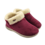 DINA NEW - slippers with wool lining and hard sole - Color Red