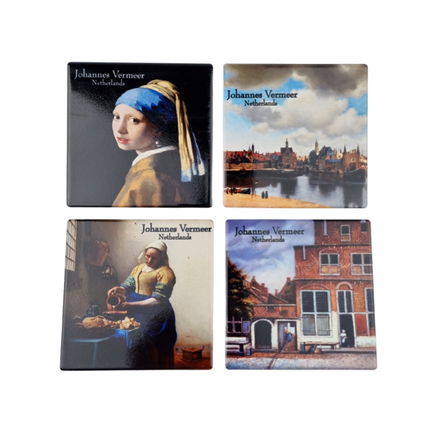 Onderzetters Johannes Vermeer collectie