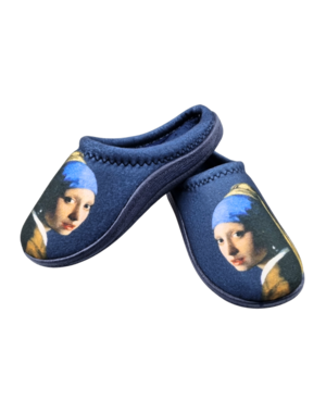 DINA loafers - wonderfully warm - girl with the pearl print - hard sole - perfumed