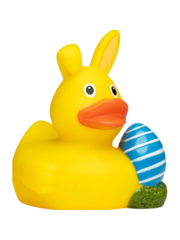  Rubber duck Easter bunny 8cm