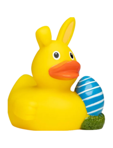  Rubber duck Easter bunny 8cm