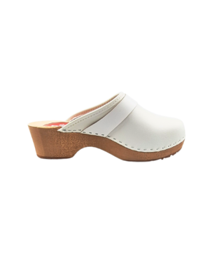 DINA Swedish clogs - White