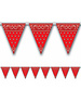  Bunting farmer's handkerchief red - 366cm long