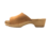 DINA Houten sandalen met suede leer - suede beige - model 2024
