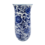 TRAA Delfter blaue Vase mit hölzernen Tulpen (10 Stück)