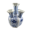 TRAA Delfter Blau 5 Ringe Vase für Tulpen – 45 cm hoch