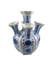 TRAA Delft blue 5 rings Vase for tulips - 45cm high