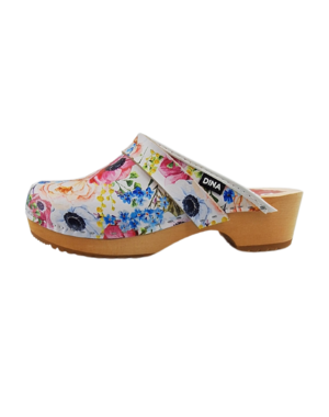 DINA Zweedse klompen bloemenfeest