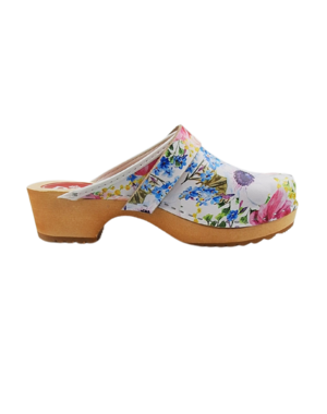 DINA Swedish clogs - Flower festival