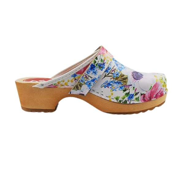 DINA Schwedische Holzschuhe – Blumenfest