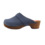 DINA Swedish clogs - Blue nubuck leather - Dina