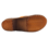 DINA Dina trägt cognacfarbene Clogs aus Nubukleder.