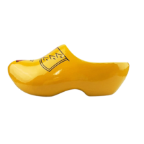 Farmer's yellow clogs