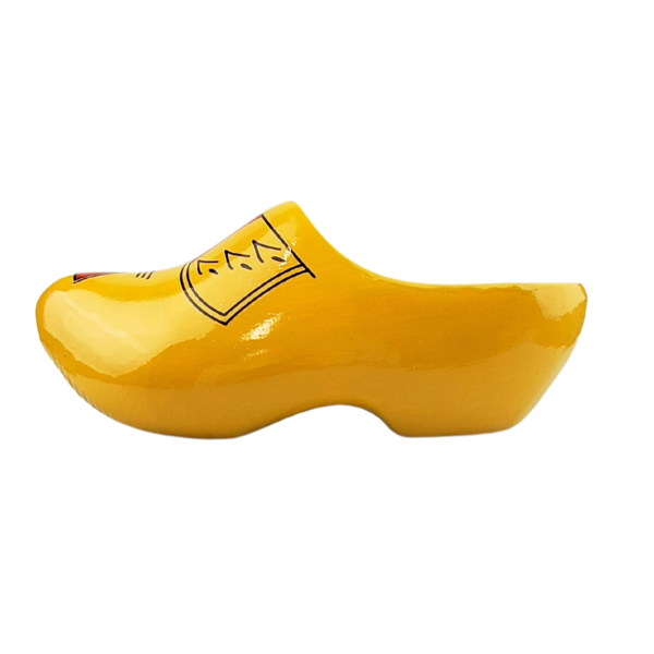 Farmer's yellow clogs