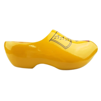 Farmer's Yellow Wooden Clogs - all sizes
