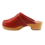 DINA Swedish clogs - Solid Red - shoe clogs by Dina