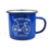 Enamel mug - Blue with racing bike