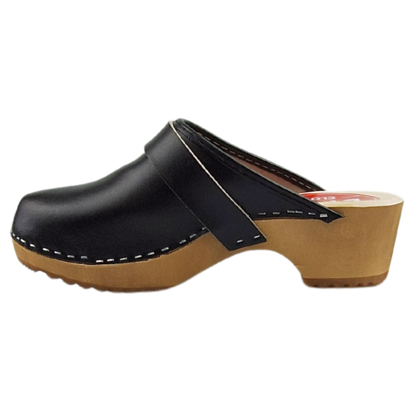 DINA Schwedische Holzschuhe Schwarzlicht