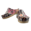 DINA floral panther clogs - synthetic sole and medical footbed - by Dina