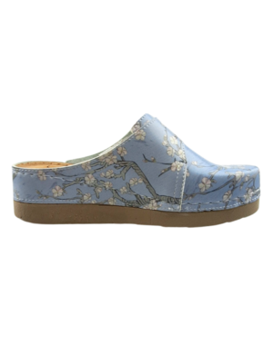 DINA Mandelblüten-Van-Gogh-Kollektion – Kunststoffsohle und medizinisches Fußbett – von Dina