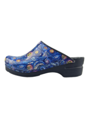 DINA NIEUW - Stars in the night - van Gogh stijl - zacht voetbed met zwarte PU zool