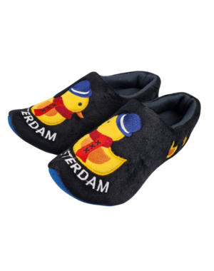  Klomp pantoffels zwart - Ducky in Amsterdam
