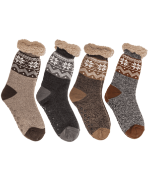  Winter-Haussocken Herren 42-46 verschiedene Farben