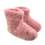 DINA Wonderfully Soft Wool Slippers – High Model Pink