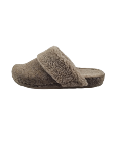DINA Slip-on clogs grey-brown - up to size 41