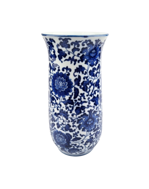 TRAA Delftsblauwe vaas 20cm hoog