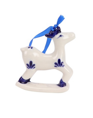 Ornament Delftsblauw - Hobbelpaard