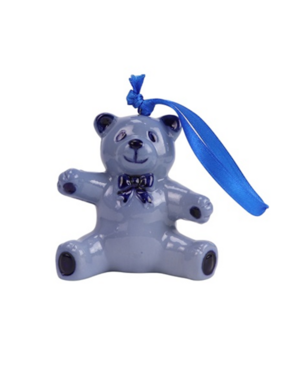 Ornament Delfter Blau - Teddybär