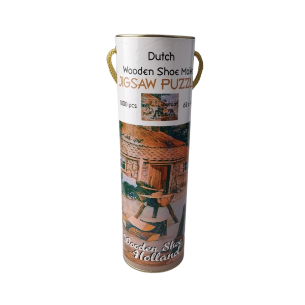 Puzzle 1000 Teile Niederländischer Holzschuhmacher - 70x50cm