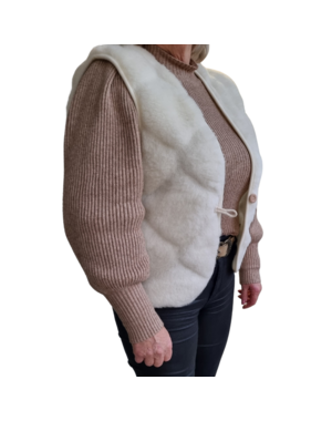 Queenie - 100% wol Bodywarmer - S, M, L ,XL
