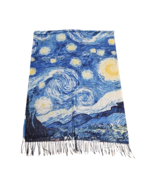 Sjaal/omslagdoek Starry Night - Vincent van Gogh