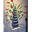 TRAA Pyramidenförmige Vase aus Delfter Blau für Tulpen – 85 cm hoch