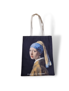DINA canvas bag Girl with a pearl earring - Johannes Vermeer 40*30cm
