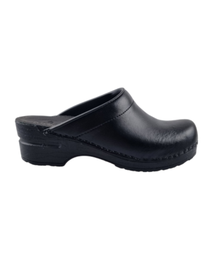 TRAA Work clogs - BLACK - PU sole - size 36 to 47 - DINA TRAA