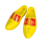 Polyester pair of giant clogs 85cm
