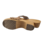 DINA Wooden sandals narrow buckle - clogs - Mocha