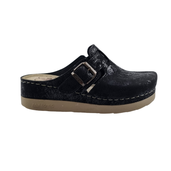 DINA Dina Comfort clogs - Black (adjustable buckle)