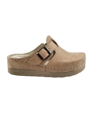 DINA Dina comfort clogs - Beige (adjustable buckle)