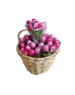  Boeket tulpjes 18cm lengte - roze tulpjes in mix