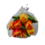 Tulpenstrauß 18cm Länge - rot/orange Tulpen im Mix