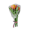 Tulpenstrauß 18cm Länge - rot/orange Tulpen im Mix