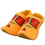 Traditional yellow clog slippers