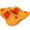 Traditionelle gelbe Clog-Hausschuhe