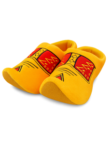  Traditionelle gelbe Clog-Hausschuhe