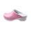 DINA Medizinische Clogs - Arbeitsclogs - Pflegeclogs - Dina Clogs - rosa mit Gänseblümchen