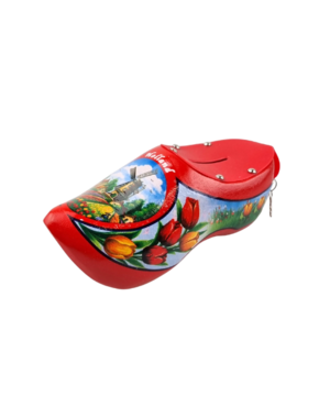  Piggy bank clog red Holland